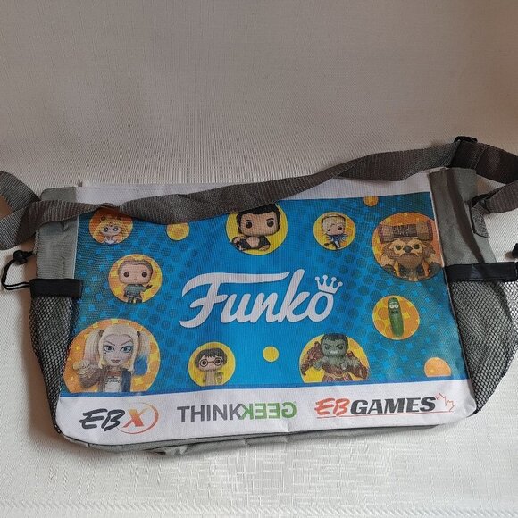 RETRO FUNKO POP EB GAME TOTE BAG LARGE Double sided MINECRAFT - Picture 1 of 4